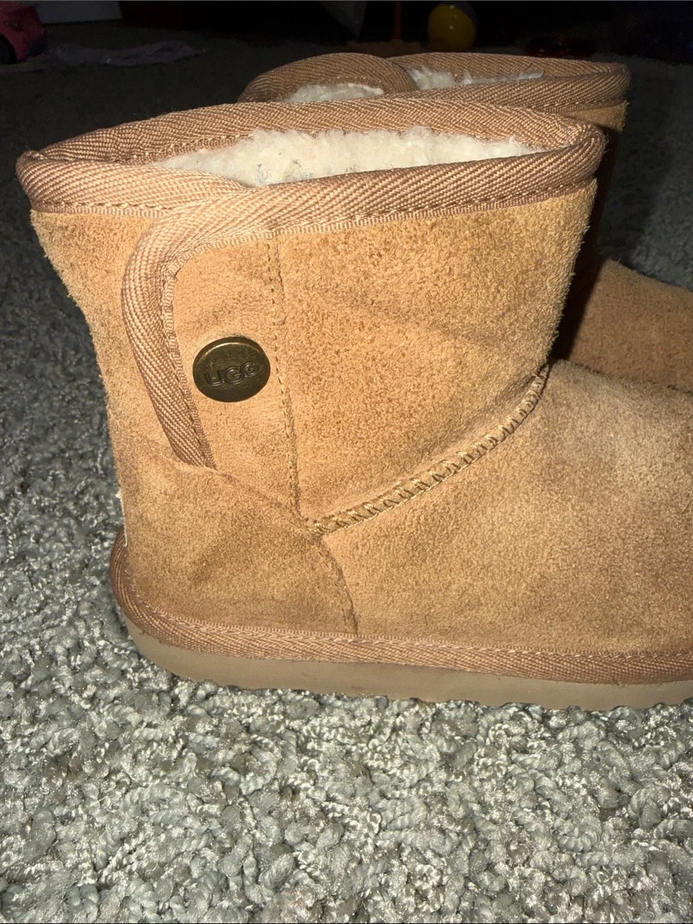 UGG girls sheepskin